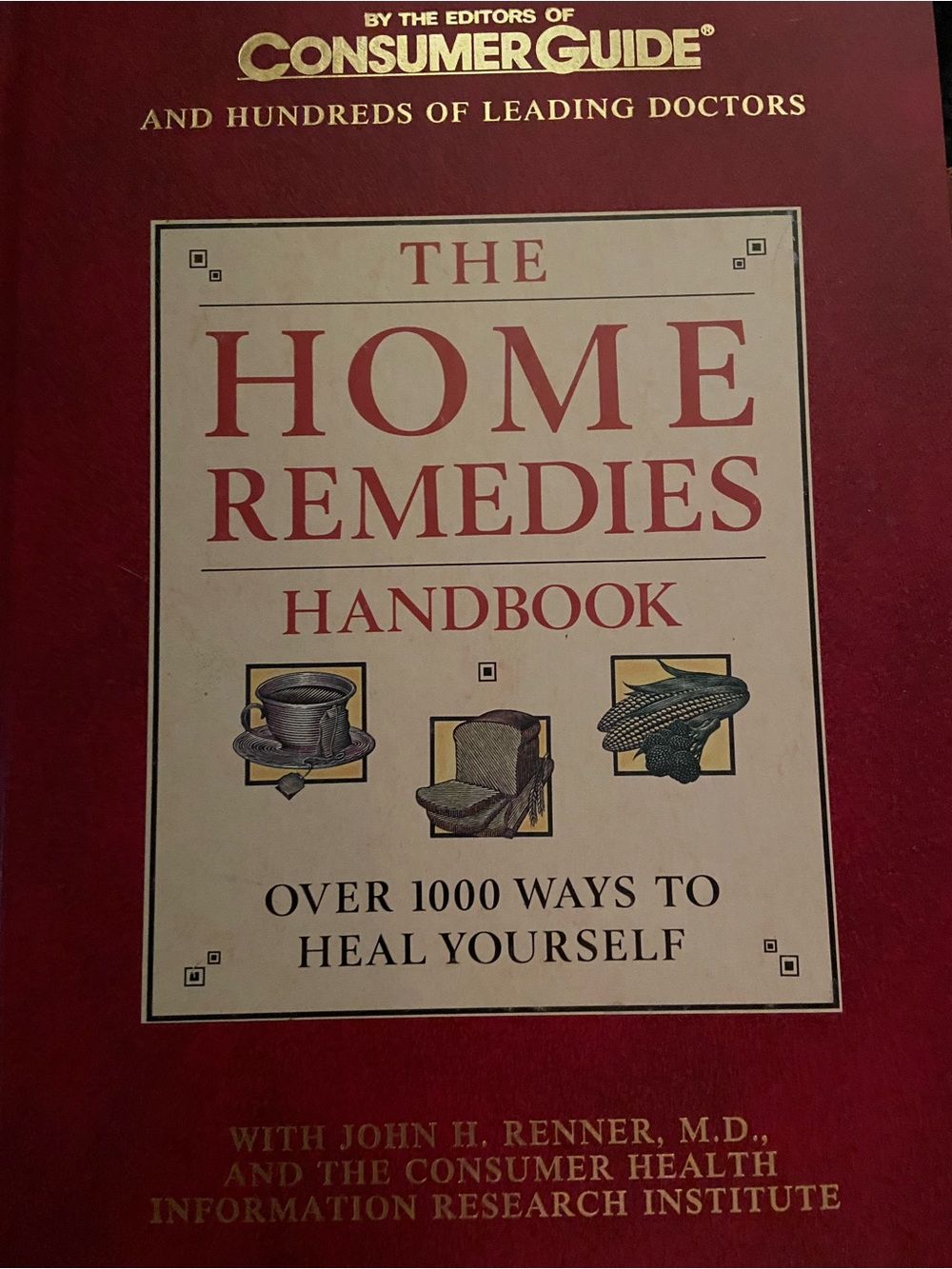 Home Remedies Handbook Herb Remedy book heal healing cure cures herbs herbal hc
